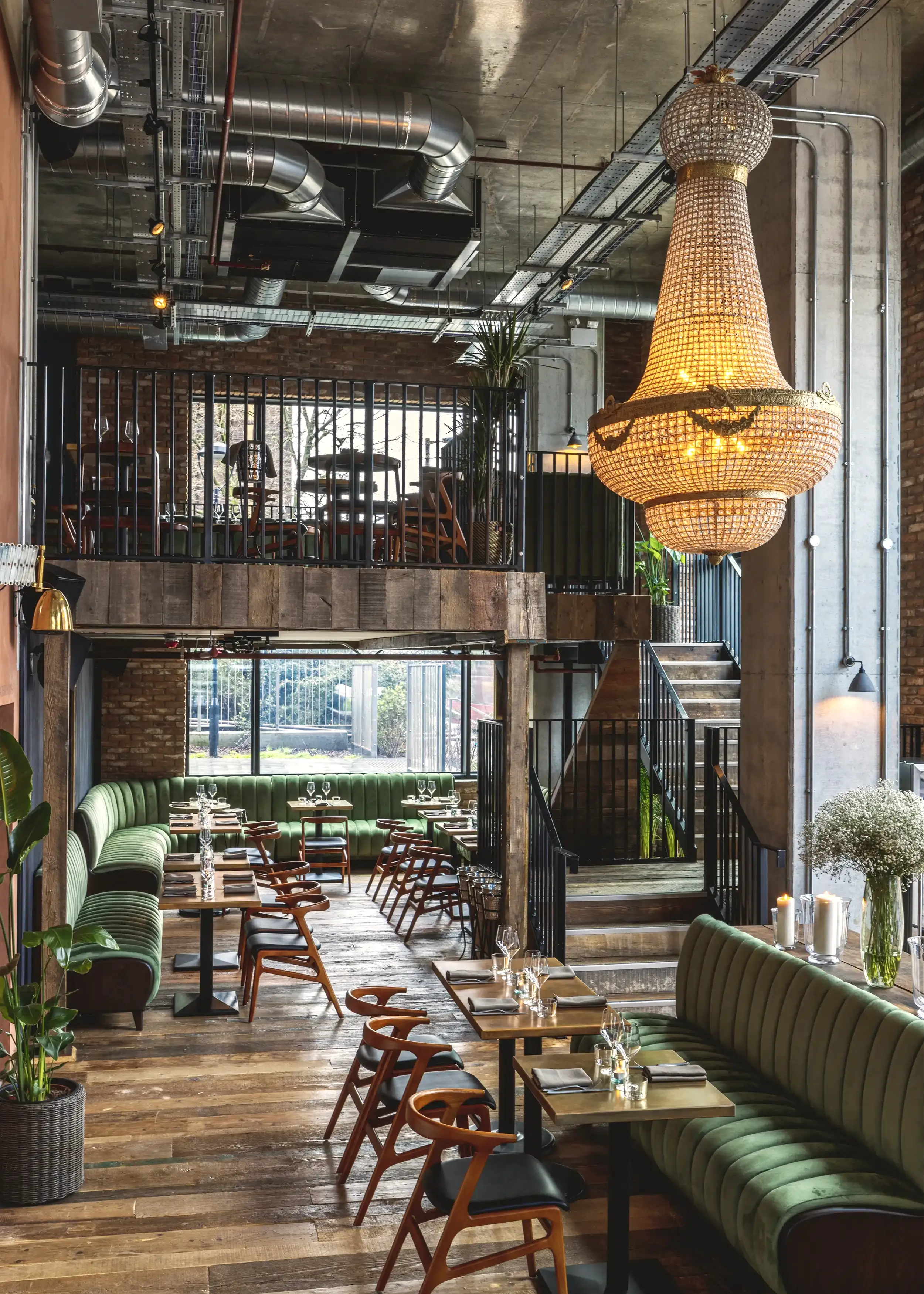 Interior design for Croydon London based restaurant Fern